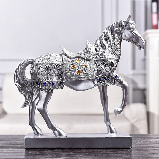 DECOR FOR A ROOM IN THE SHAPE OF A HORSE SSANSARA